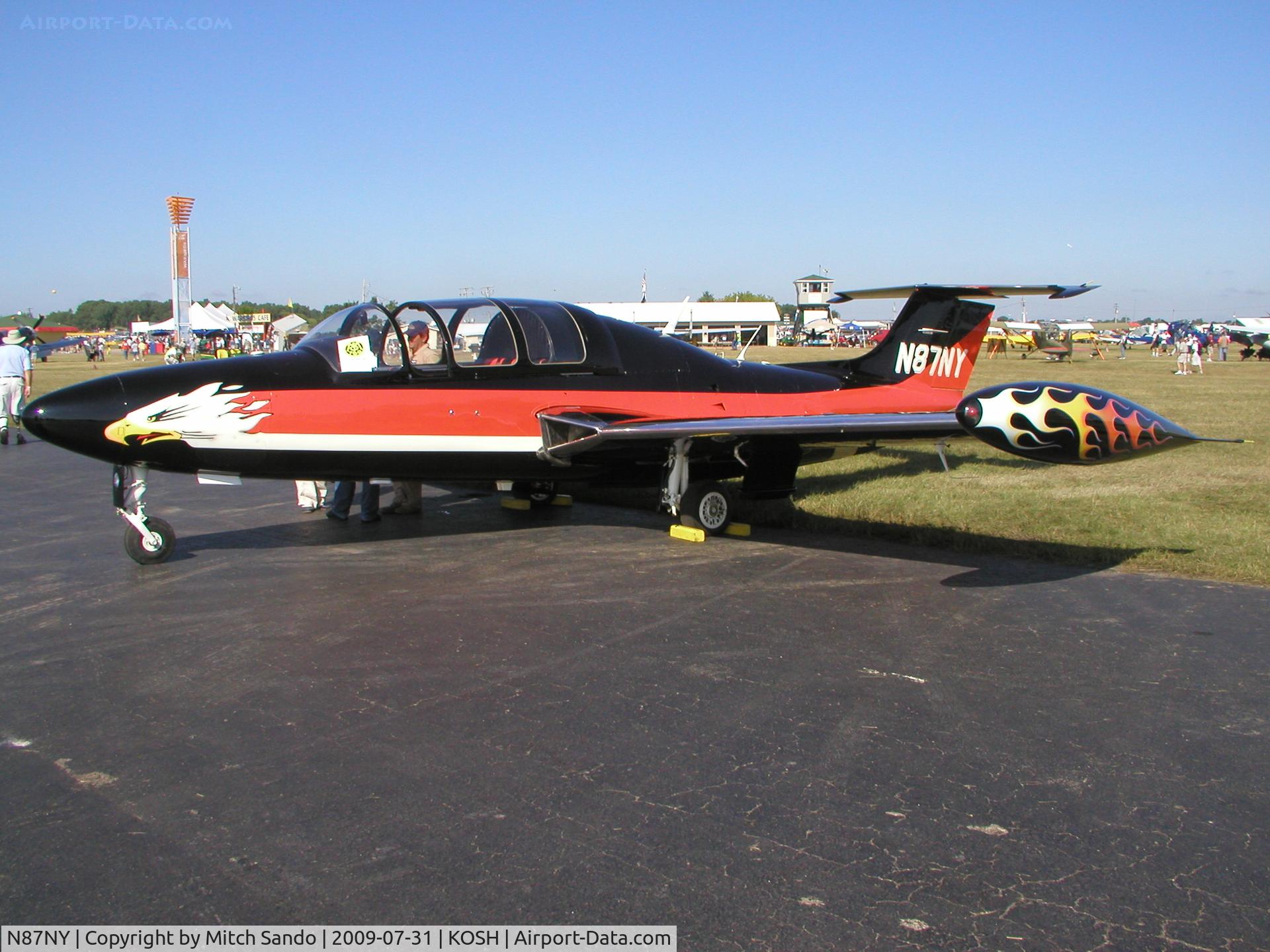N87NY, 1961 Morane-Saulnier MS.760 Paris C/N 87, EAA AirVenture 2009.