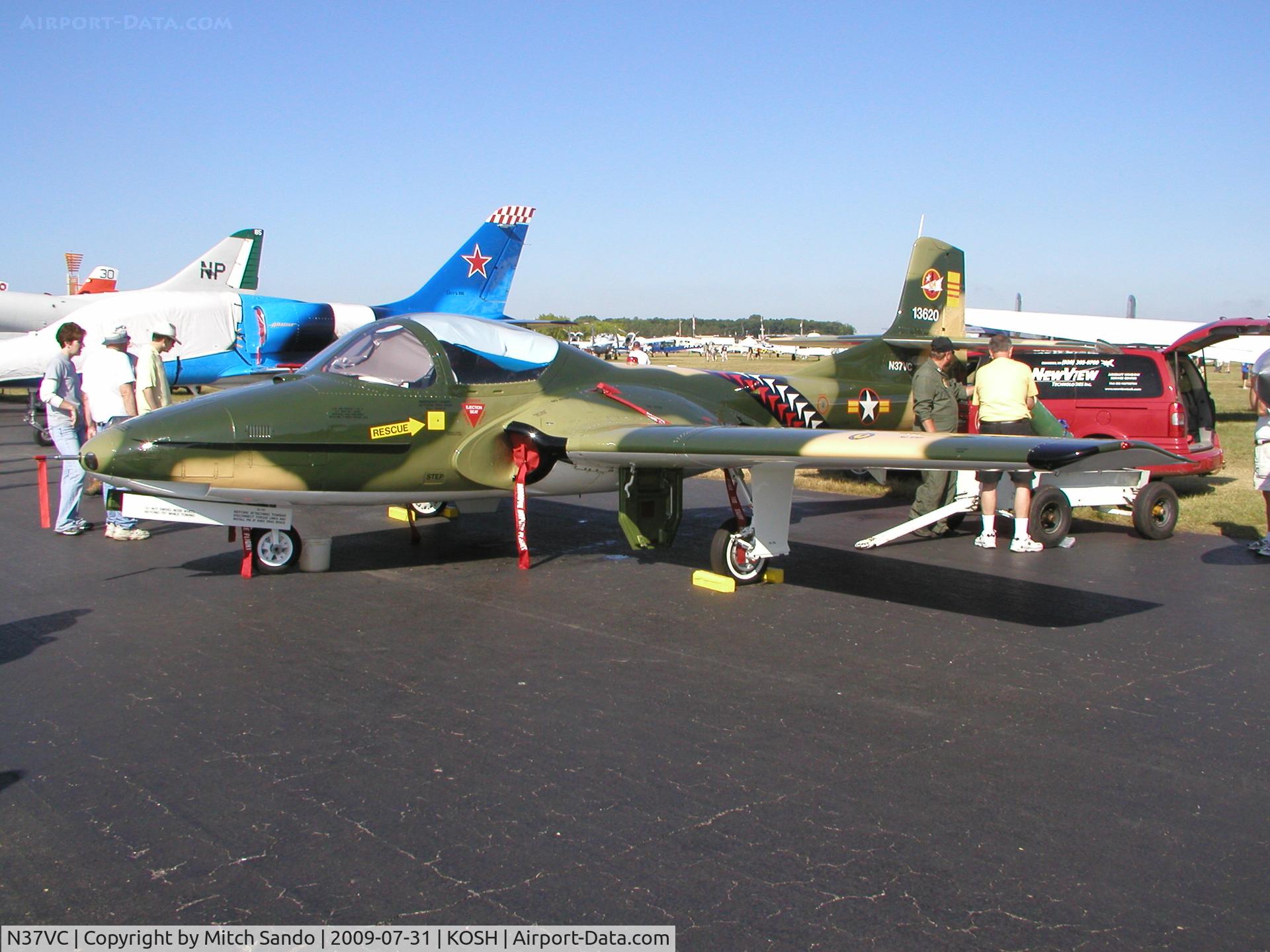 N37VC, 1967 Cessna T-37C Tweety Bird C/N 40976, EAA AirVenture 2009.