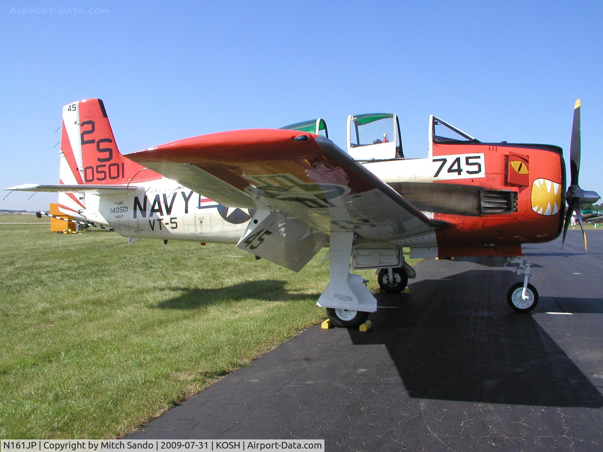 N161JP, North American T-28C Trojan C/N 226-78 (140501), EAA AirVenture 2009.