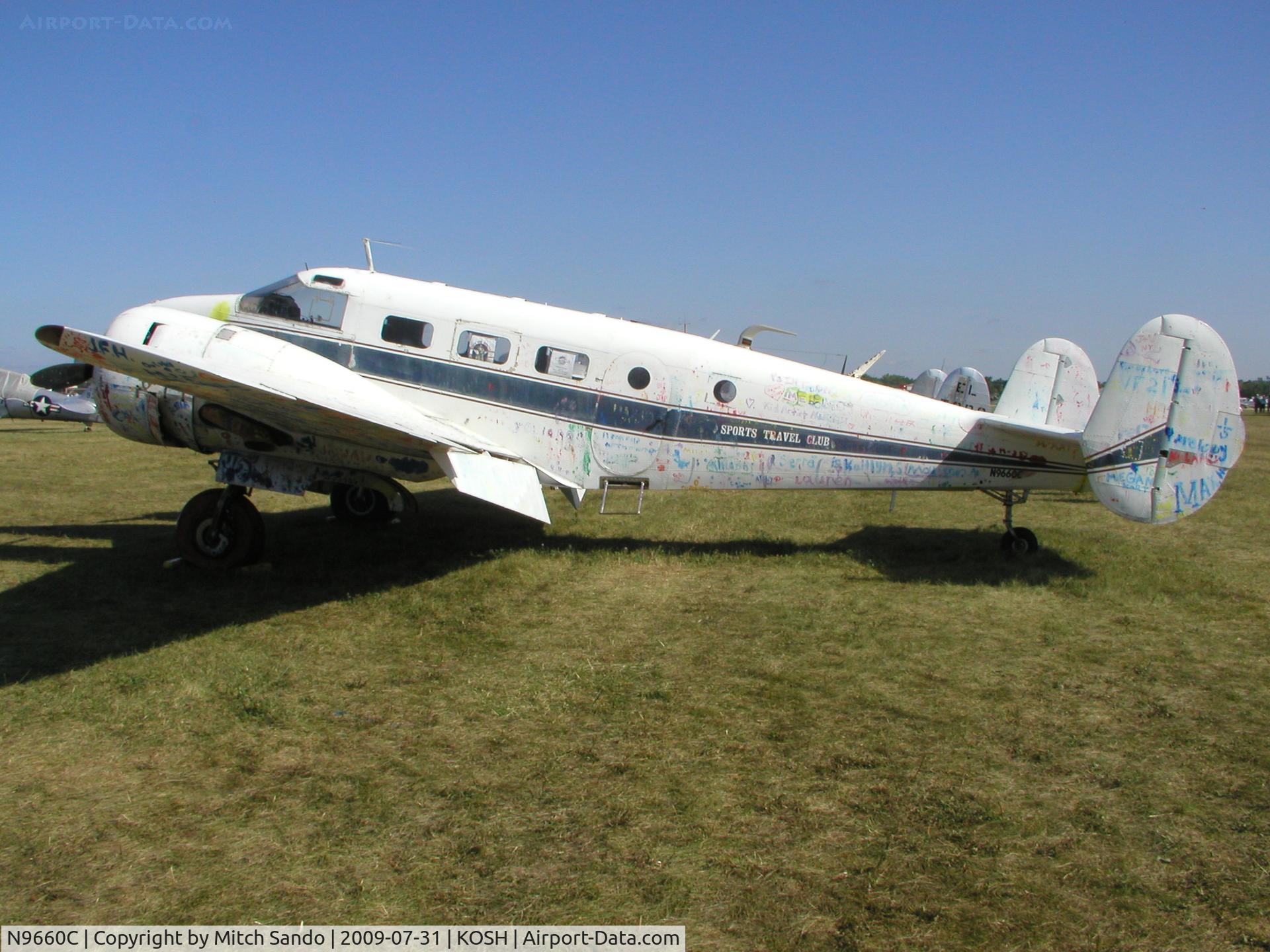 N9660C, 1942 Beech C-45G Expediter C/N AF-220, EAA AirVenture 2009.
