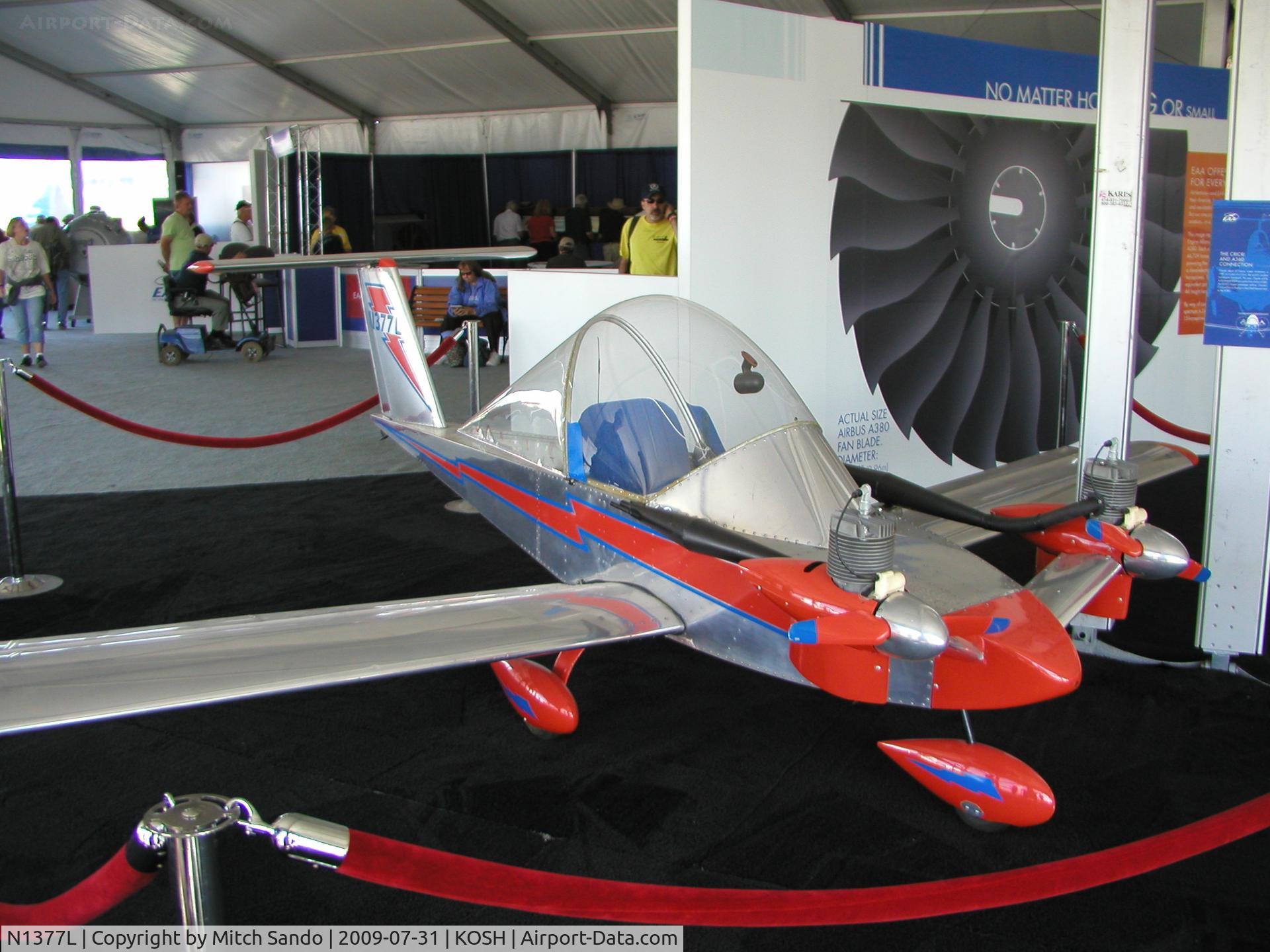 N1377L, Zenair MC-12 Cricket C/N 1, EAA AirVenture 2009.