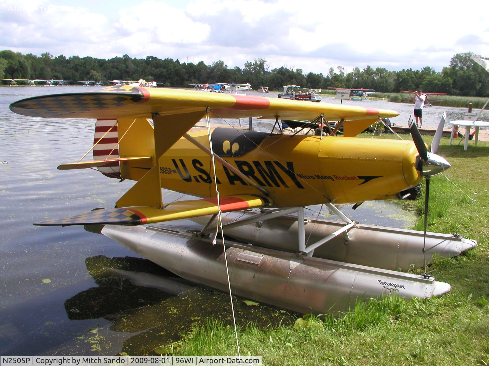 N2505P, 2008 Green Sky Adventures Micro Mong C/N 32, EAA AirVenture 2009.