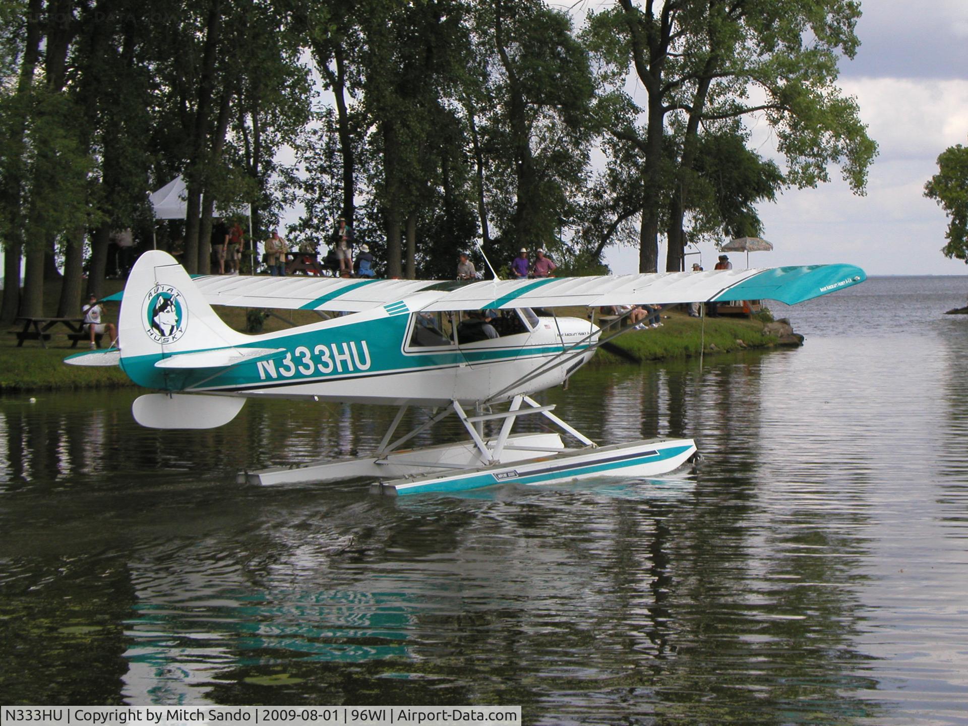 N333HU, 1998 Aviat A-1A Husky C/N 1411, EAA AirVenture 2009.