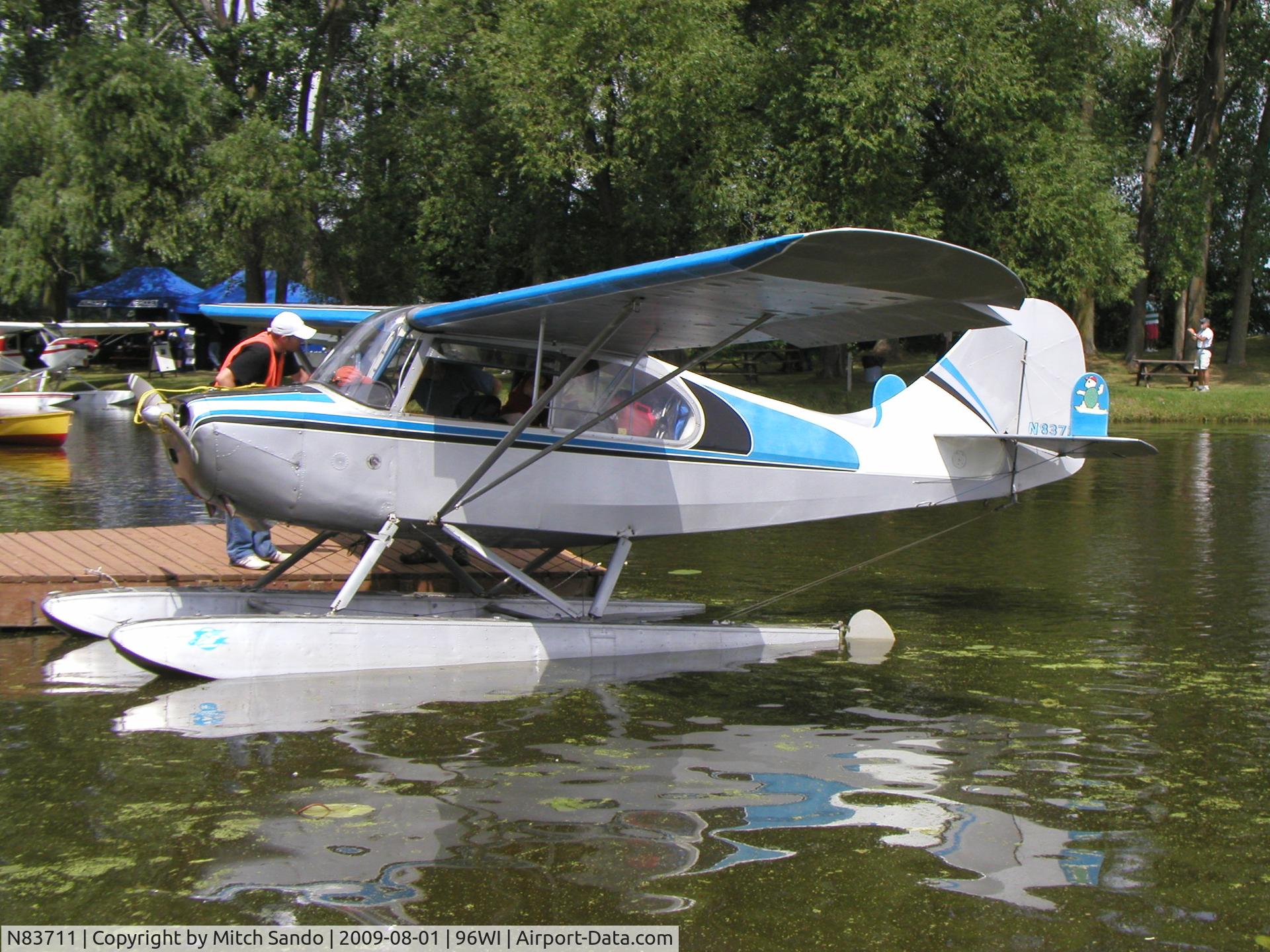 N83711, 1946 Aeronca 7CCM C/N 7AC-2389, EAA AirVenture 2009.