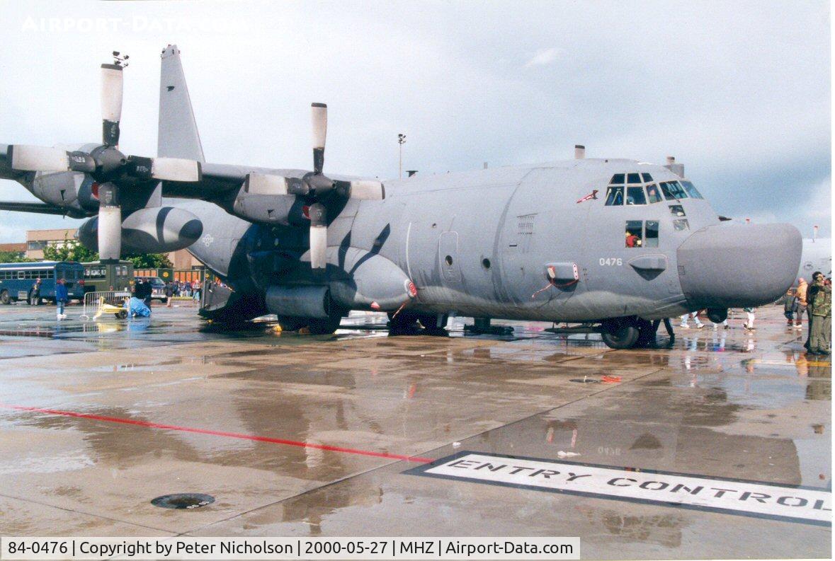 84-0476, 1984 Lockheed MC-130H Combat Talon II C/N 382-5042, Combat Talon II Hercules of 7th Special Operations Squadron on display at the Mildenhall Air Fete of 2000.