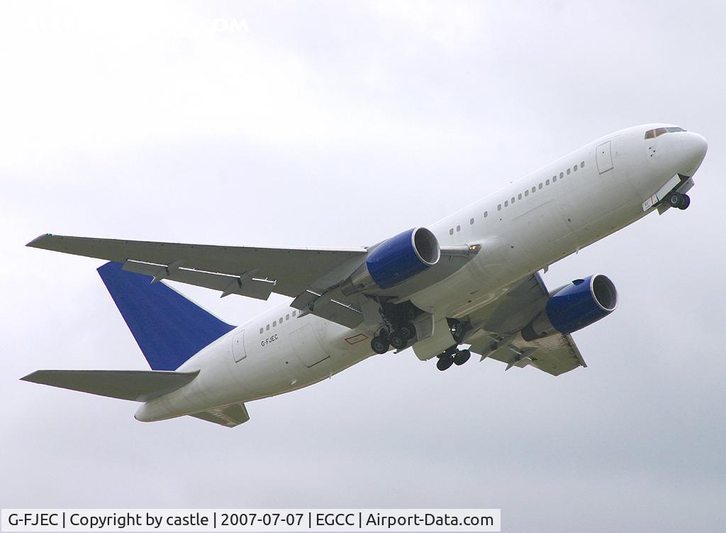G-FJEC, 1986 Boeing 767-216 C/N 23624, seen @ Manchester