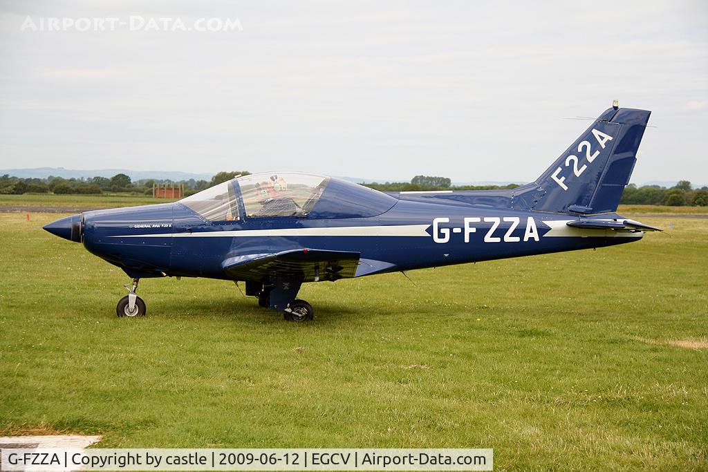 G-FZZA, 1998 General Avia F-22A C/N 018, seen @ Sleap