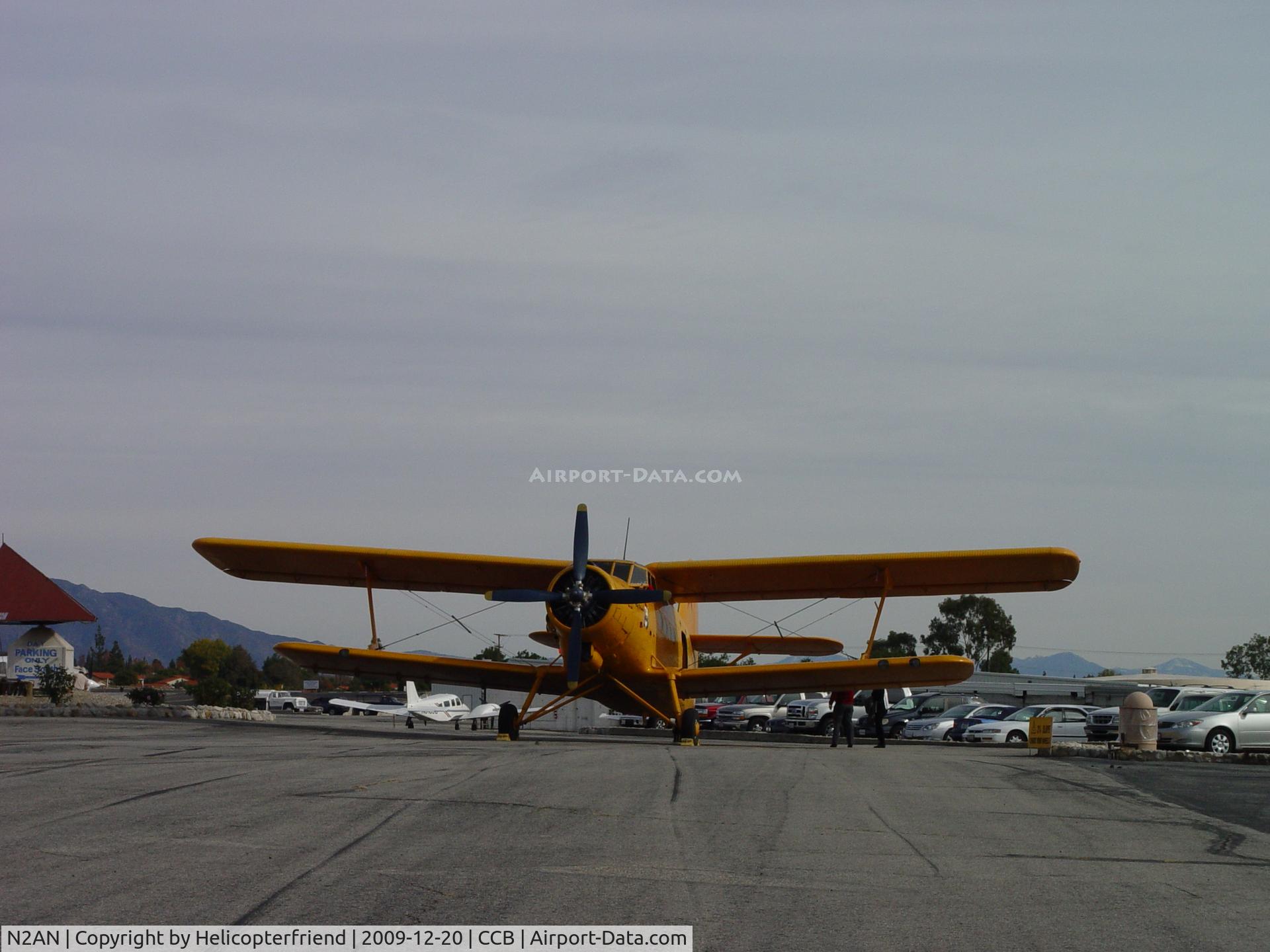 N2AN, 1984 Antonov An-2 C/N 43798, Parked for visitors to look at