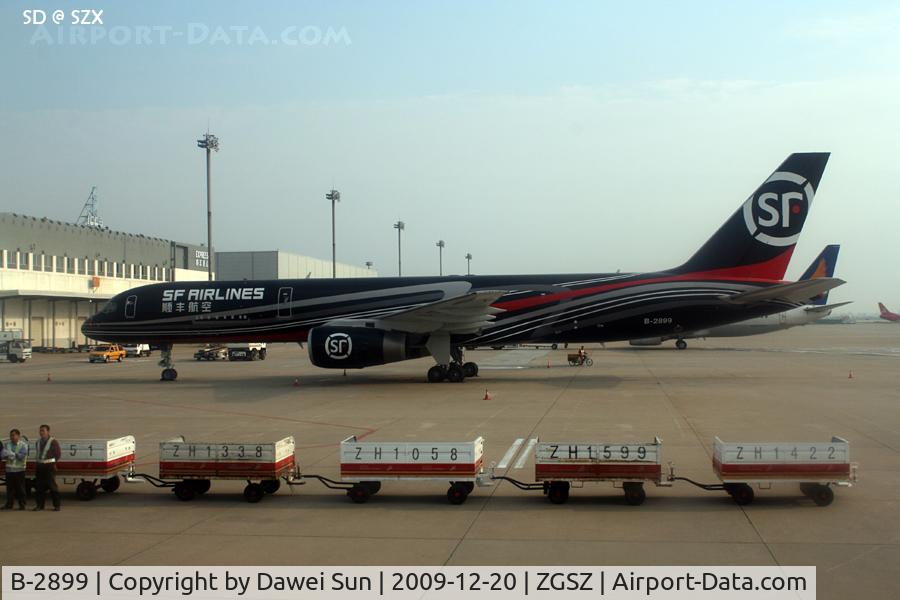 B-2899, 1989 Boeing 757-21B C/N 24401, SF Airliners 757-200F