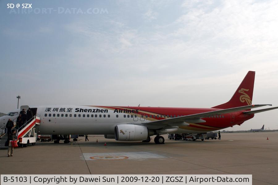 B-5103, 2005 Boeing 737-97L C/N 33645, Shenzhen Airliners 737-900