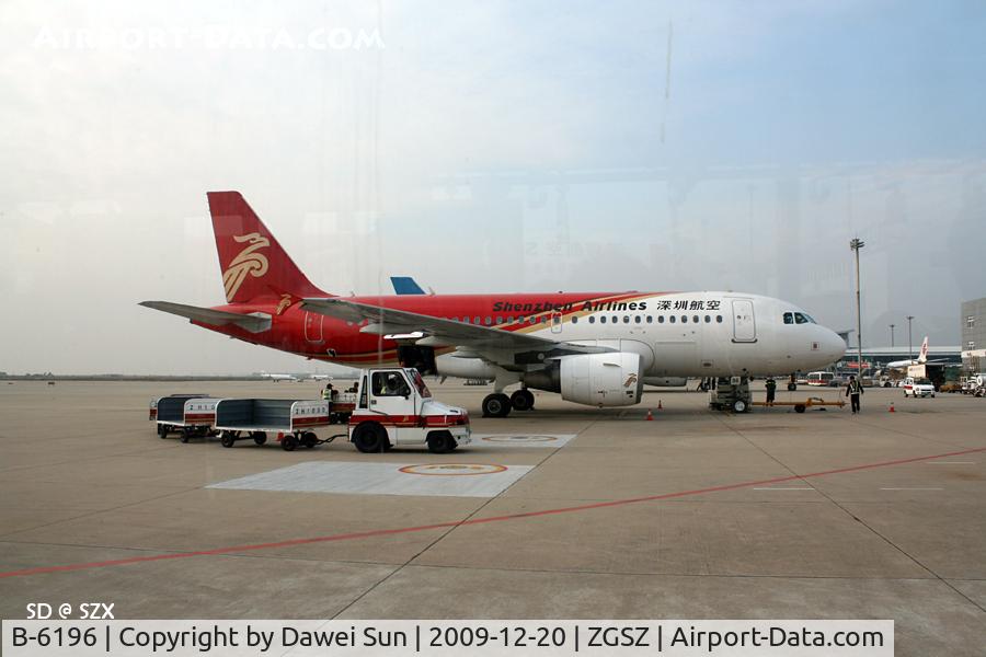 B-6196, 2006 Airbus A319-115 C/N 2672, B-6196 Shenzhen airliners A319