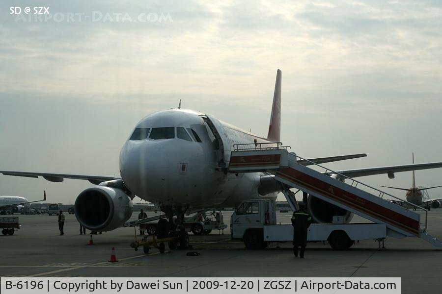 B-6196, 2006 Airbus A319-115 C/N 2672, A319