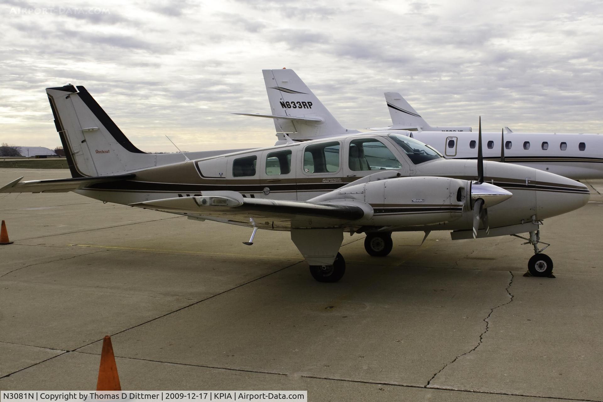 N3081N, 1987 Beech 58 Baron C/N TH-1526, N3081N