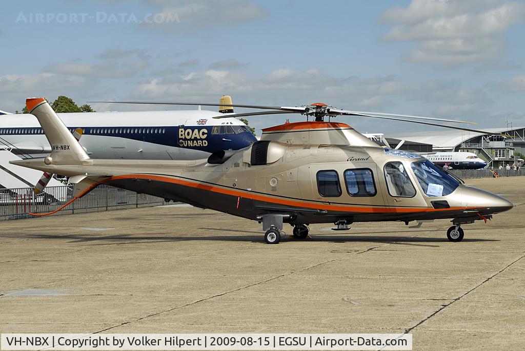 VH-NBX, Agusta A-109S Grand C/N 22121, at Duxford