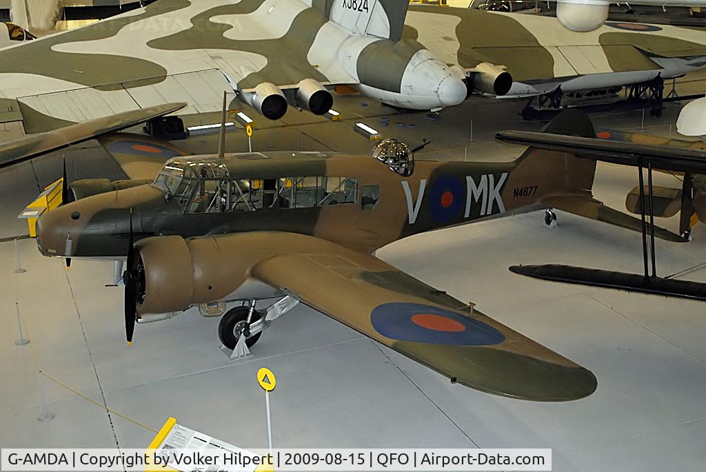 G-AMDA, Avro 652A Anson 1 C/N N4877, at Duxford