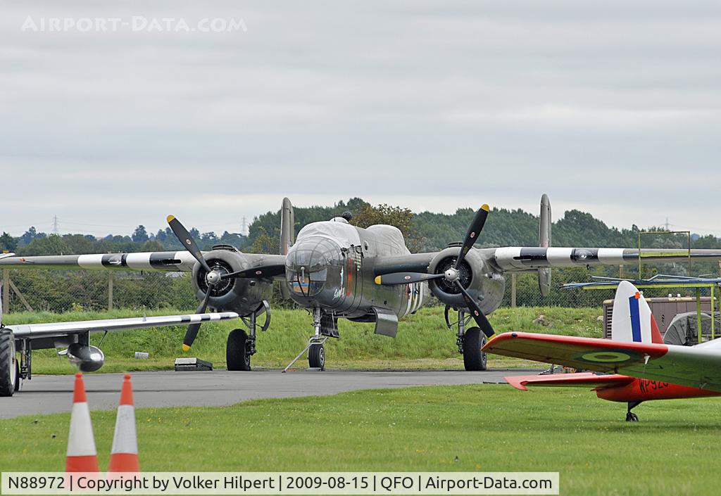N88972, 1943 North American B-25D Mitchell C/N 100-23644, at Duxford