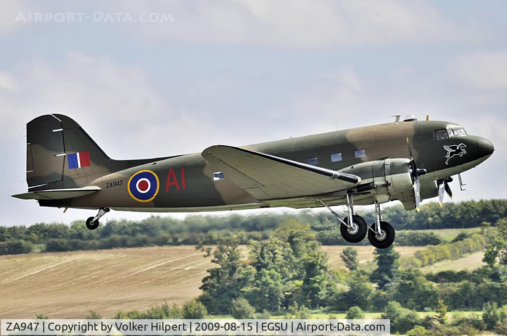 ZA947, 1943 Douglas C-47A-60-DL Dakota III C/N 10200, at Duxford