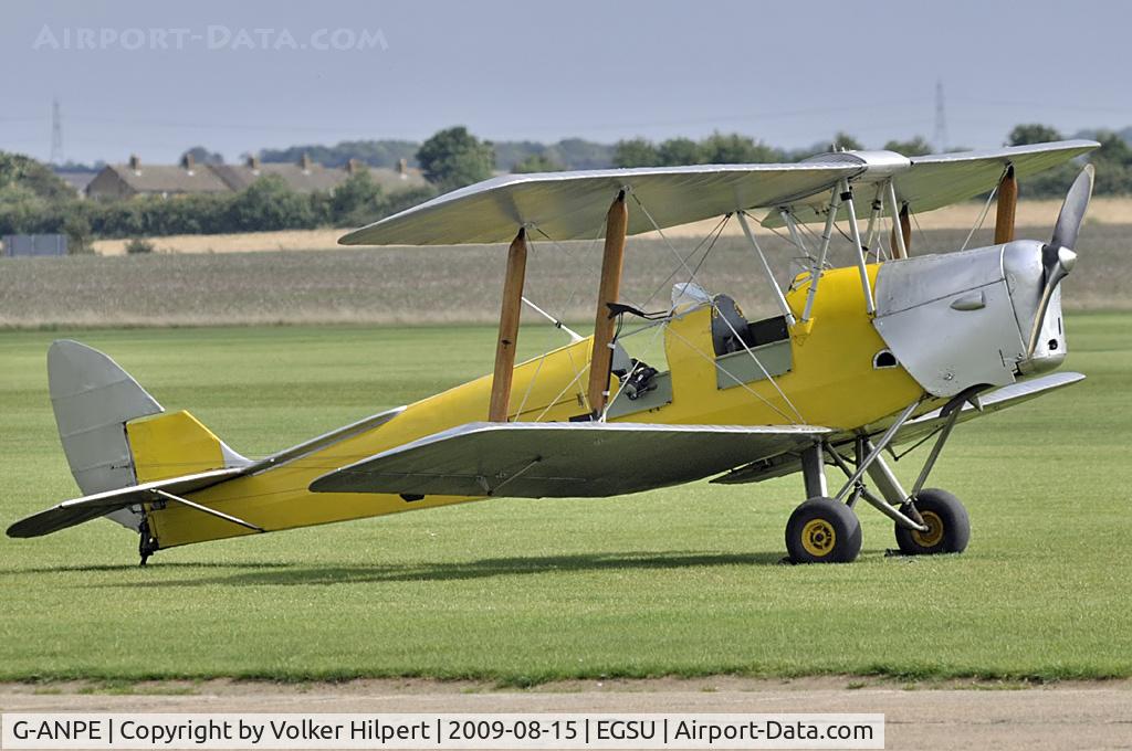 G-ANPE, 1940 De Havilland DH-82A Tiger Moth II C/N 83738, at Duxford