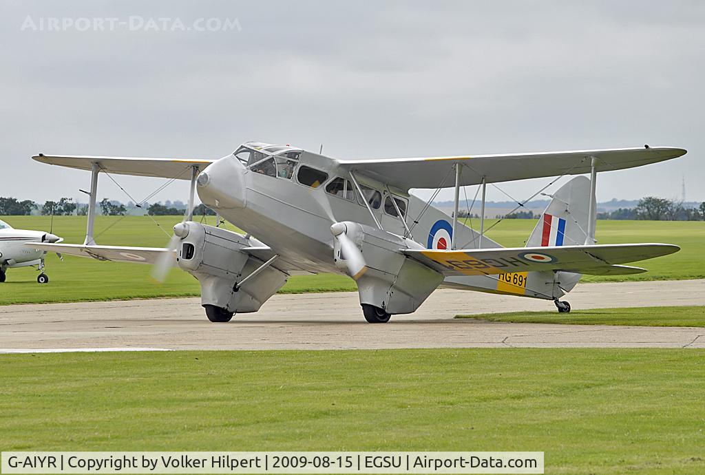G-AIYR, 1943 De Havilland DH-89A Dominie/Dragon Rapide C/N 6676, Dominie