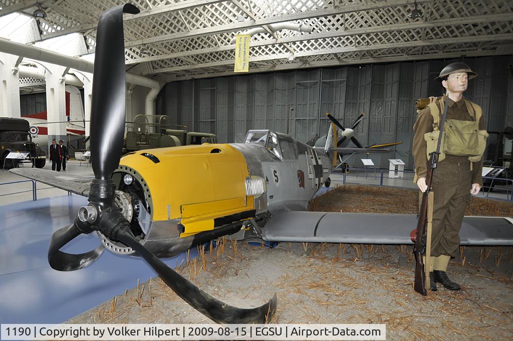 1190, Messerschmitt Bf-109E-3 C/N 1190, Me-109E-3