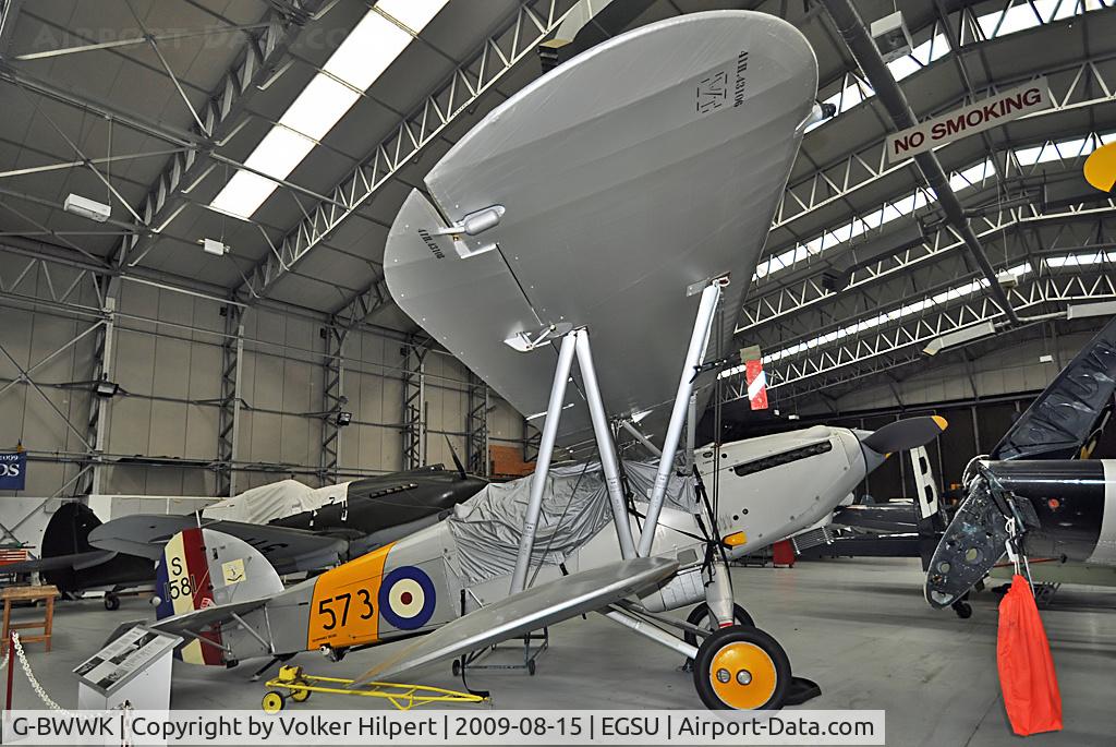 G-BWWK, 1932 Hawker Nimrod I C/N 41H-43617, at Duxford