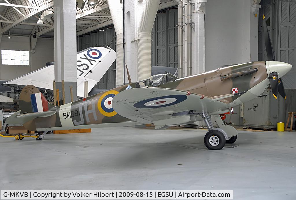 G-MKVB, 1942 Supermarine 349 Spitfire LF.Vb C/N CBAF.2461, at Duxford