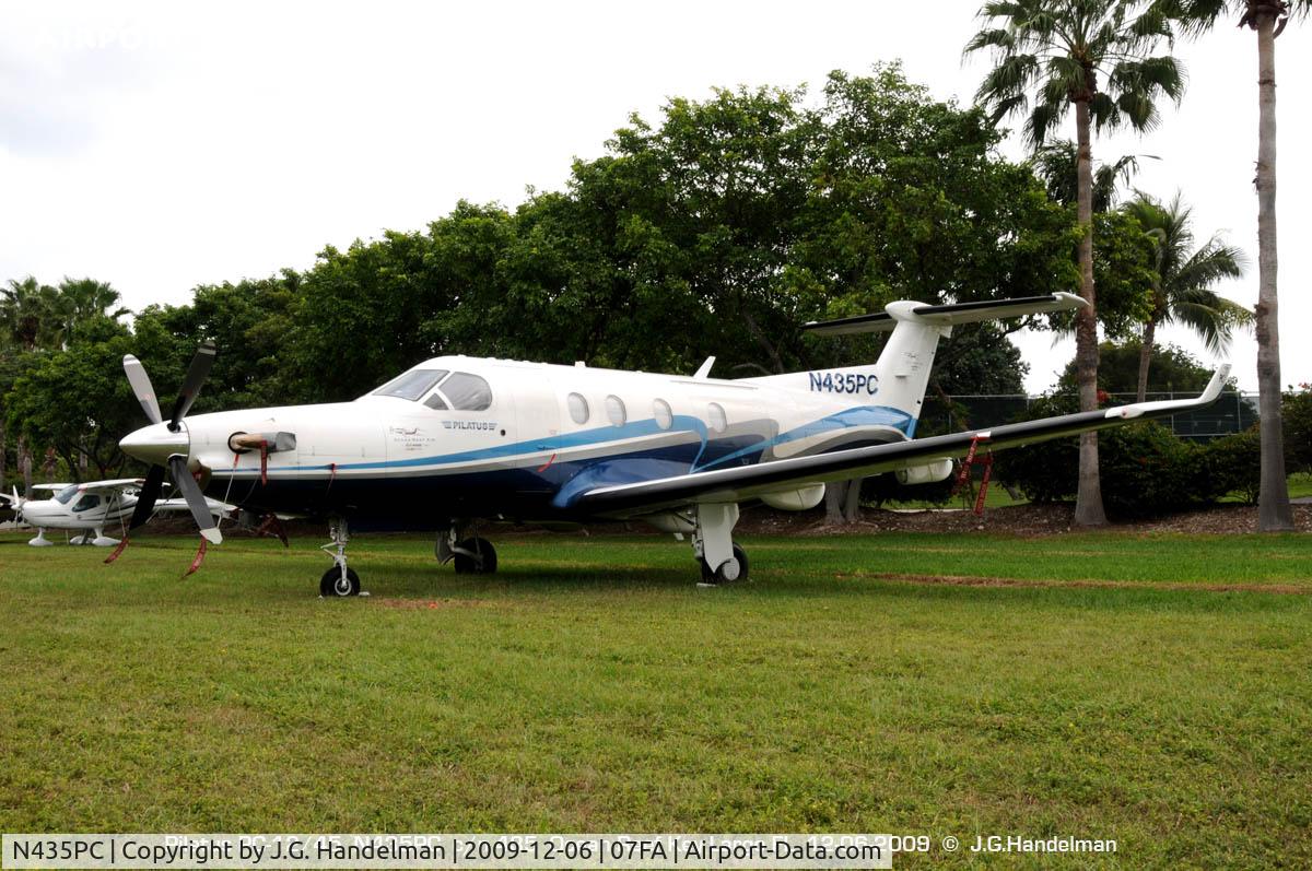N435PC, 2001 Pilatus PC-12/45 C/N 435, at Ocean Reef Airport