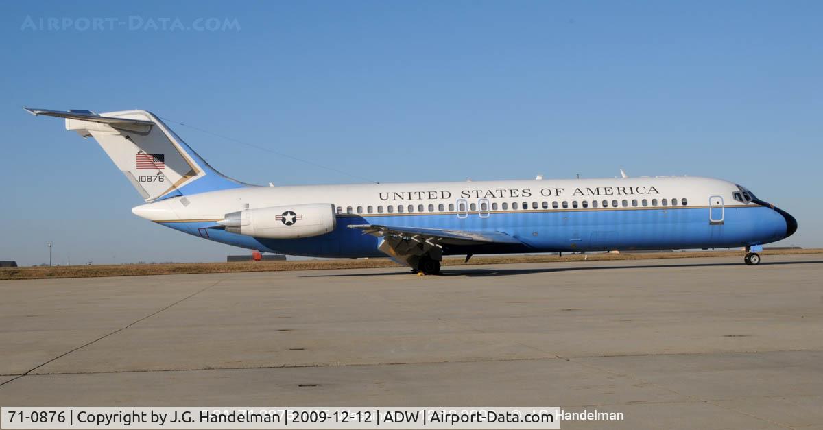 71-0876, 1972 McDonnell Douglas C-9A Nightingale (DC-9-32) C/N 47475, At NAF Washington Andrews AFB Maryland