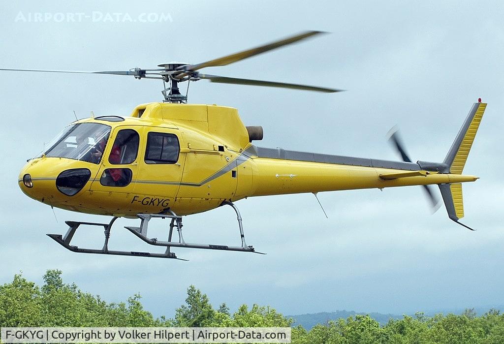 F-GKYG, Aerospatiale AS-350BA Ecureuil C/N 1536, at lffq
