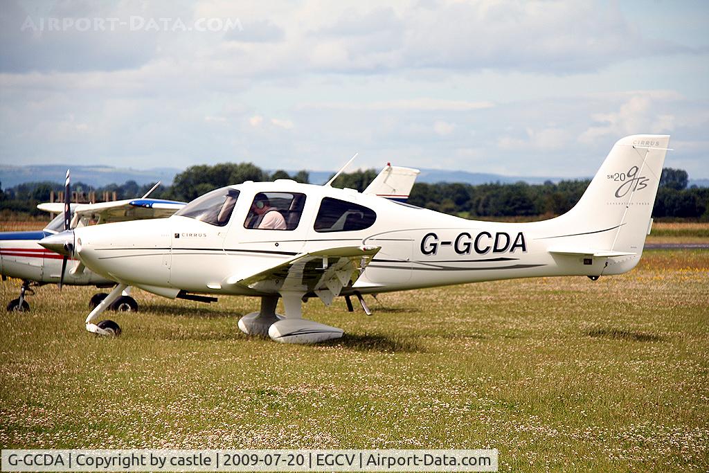 G-GCDA, 2008 Cirrus SR20 G3 GTS C/N 1962, seen @ Sleap