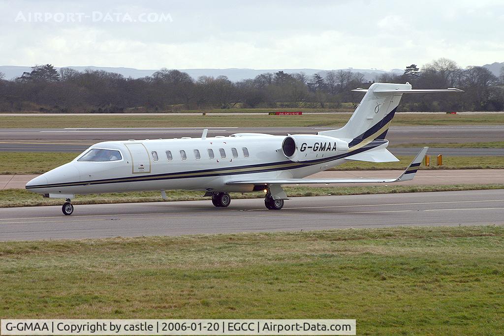G-GMAA, 2001 Learjet 45 C/N 45-167, seen @ Manchester