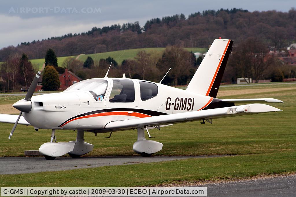 G-GMSI, 1980 Socata TB-9 Tampico C/N 145, seen @ Wolverhampton