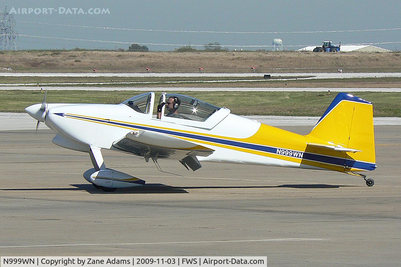 N999WN, 1999 Vans RV-6 C/N 24521, At Fort Worth Spinks