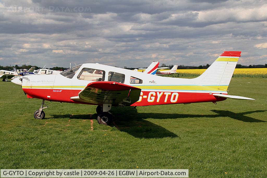 G-GYTO, 2000 Piper PA-28-161 Cherokee Warrior III C/N 2842082, seen @ Wellesbourne Mountford