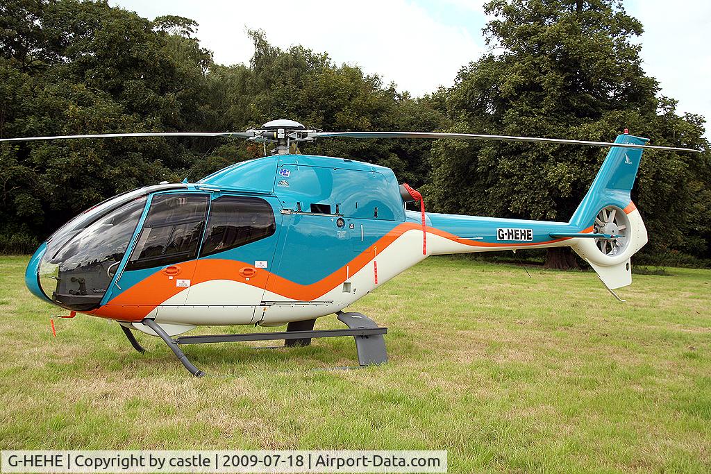 G-HEHE, 2007 Eurocopter EC-120B Colibri C/N 1480, seen @ Cholmondeley