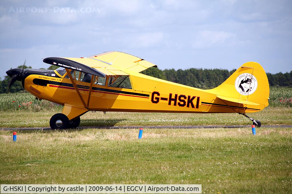 G-HSKI, 2005 Aviat A-1B Husky C/N 2312, seen @ Sleap