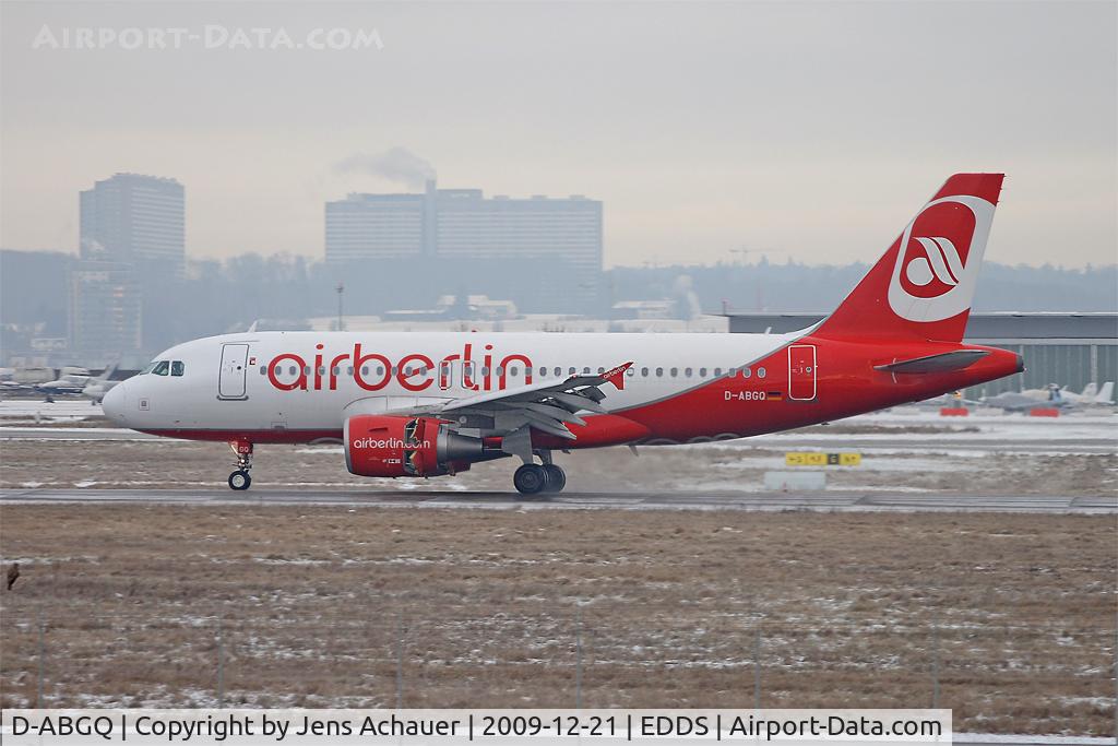 D-ABGQ, 2008 Airbus A319-112 C/N 3700, AirBerlin - Airbus A319-112 - Reg. D-ABGQ