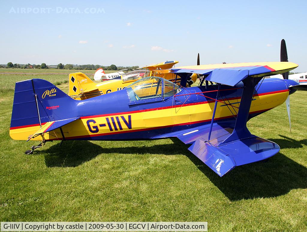 G-IIIV, 2002 Pitts S-1-11B/260 Super Stinker C/N PFA 273-13005, seen @ Sleap