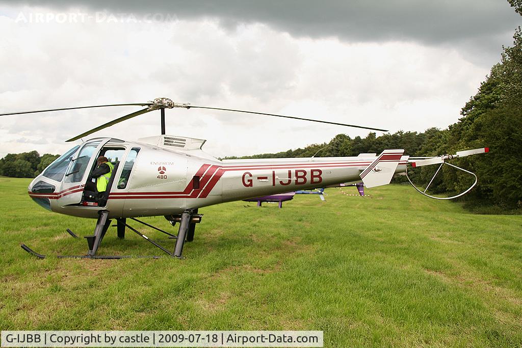 G-IJBB, 1995 Enstrom 480 C/N 5010, seen @ Cholmondeley