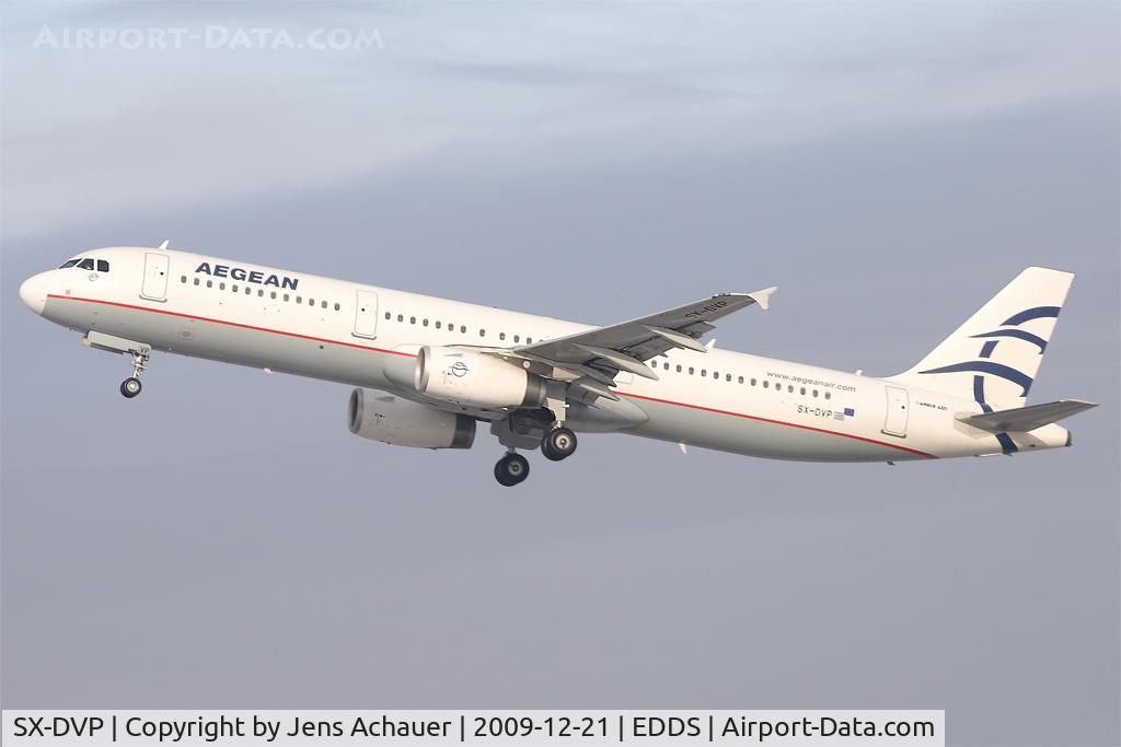 SX-DVP, 2008 Airbus A321-232 C/N 3527, Aegan - Airbus A321-232 - Reg. SX-DVP