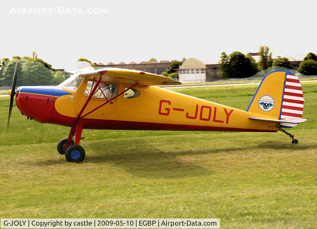 G-JOLY, 1947 Cessna 120 C/N 13872, seen @ Kemble vintage flyin