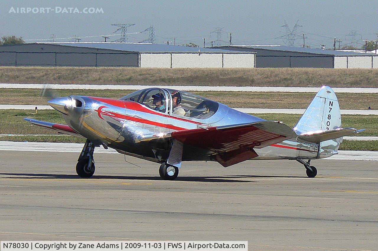 N78030, 1946 Globe GC-1B Swift C/N 2030, Nice Globe GC-1B at Fort Worth Spinks Airport