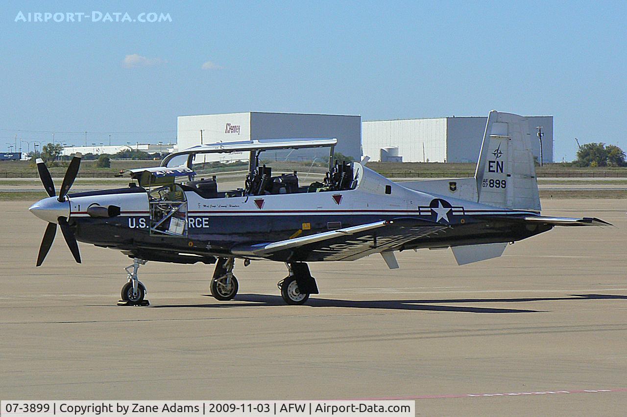 07-3899, 2007 Raytheon T-6A Texan II C/N PT-458, At Alliance Fort Worth