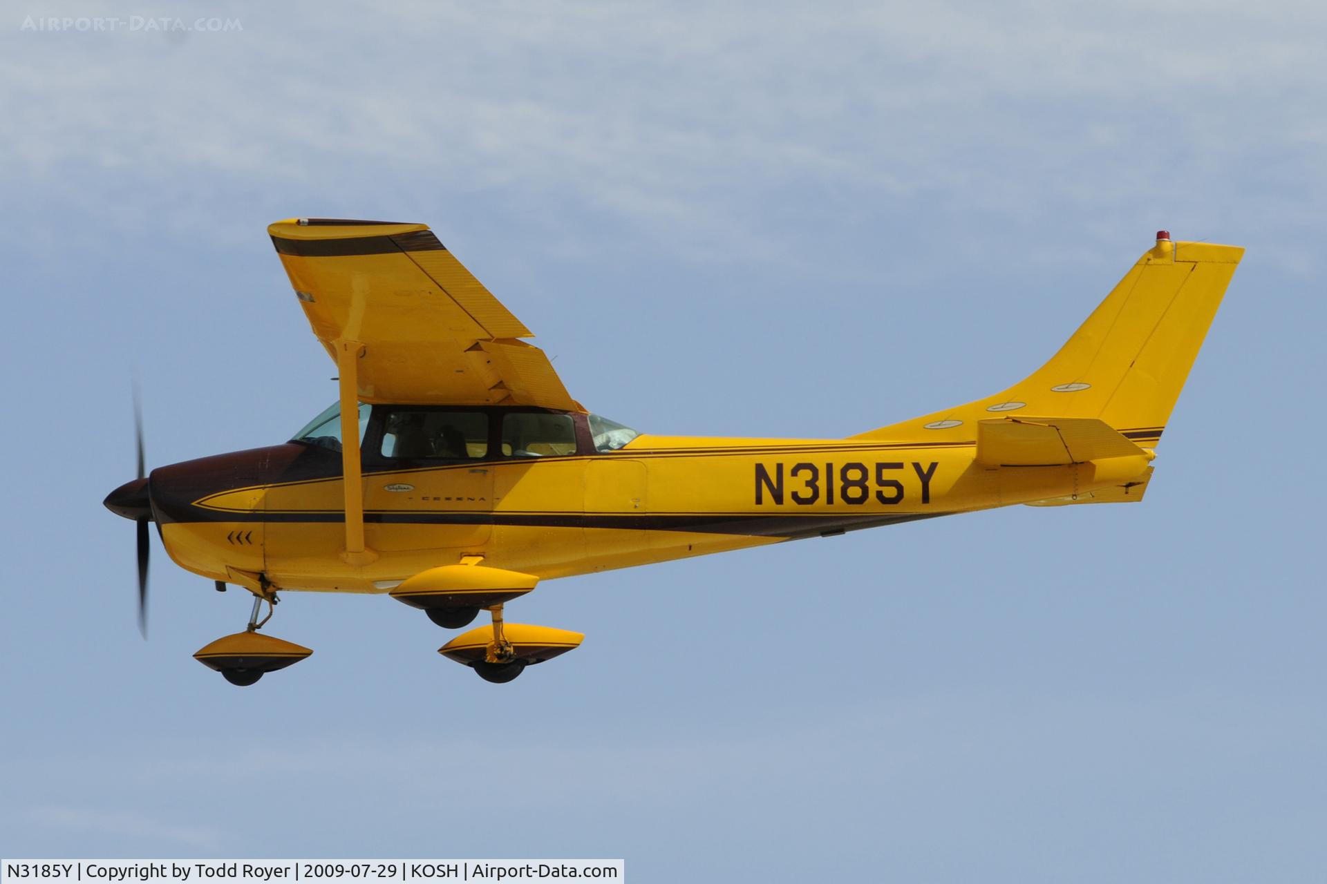N3185Y, 1962 Cessna 182E Skylane C/N 18254185, EAA AIRVENTURE 2009