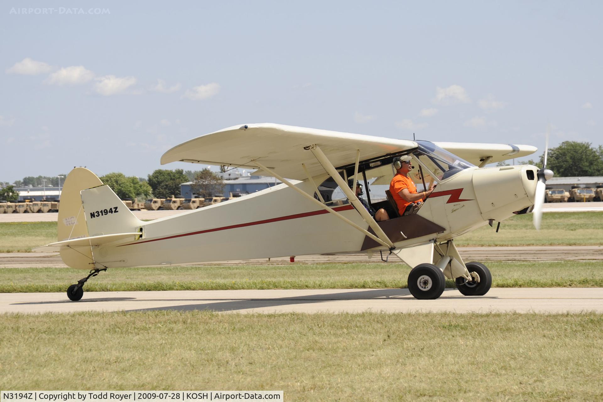 N3194Z, 1959 Piper PA-18 C/N 18-7190, EAA AIRVENTURE 2009