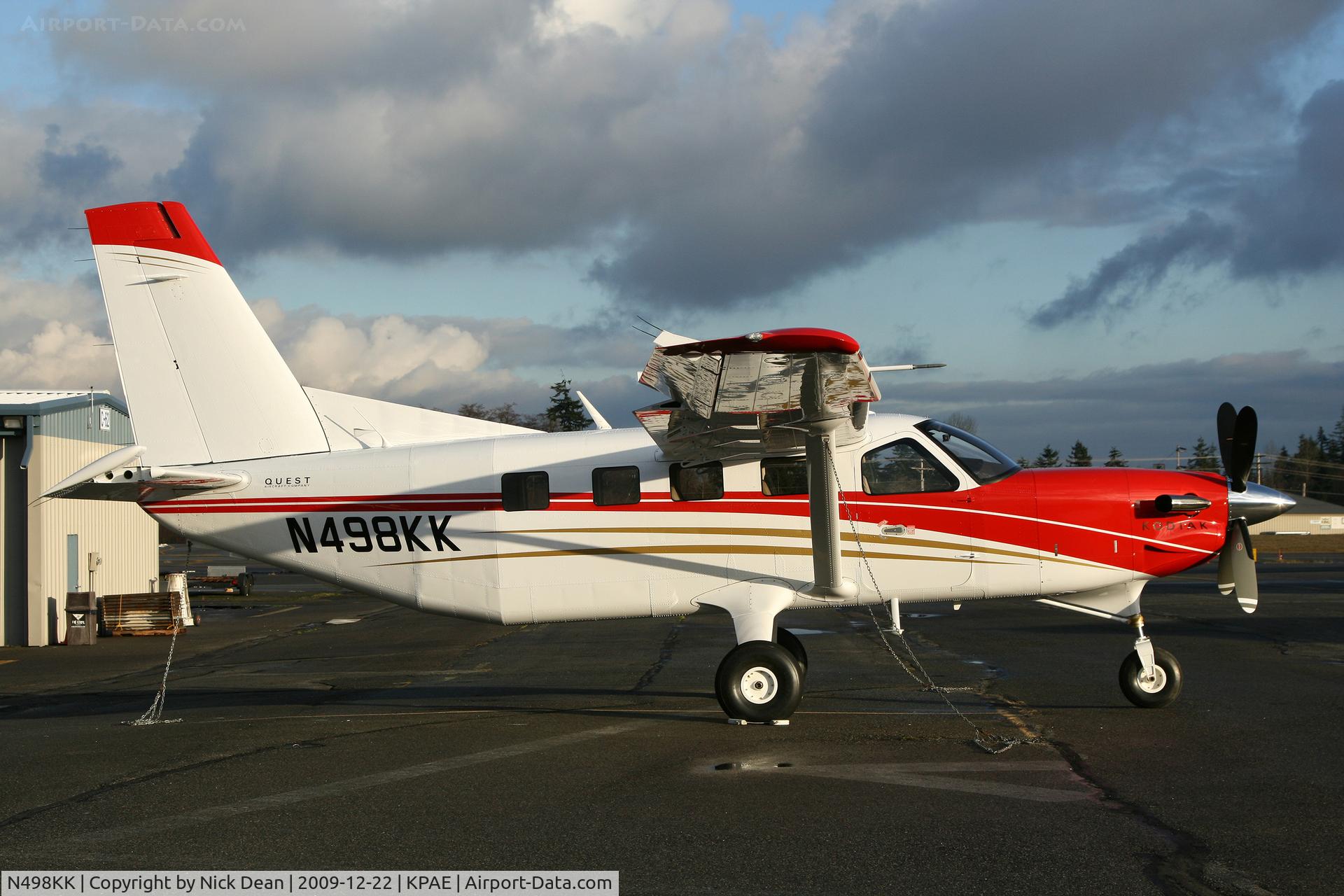 N498KK, 2009 Quest Kodiak 100 C/N 100-0031, KPAE