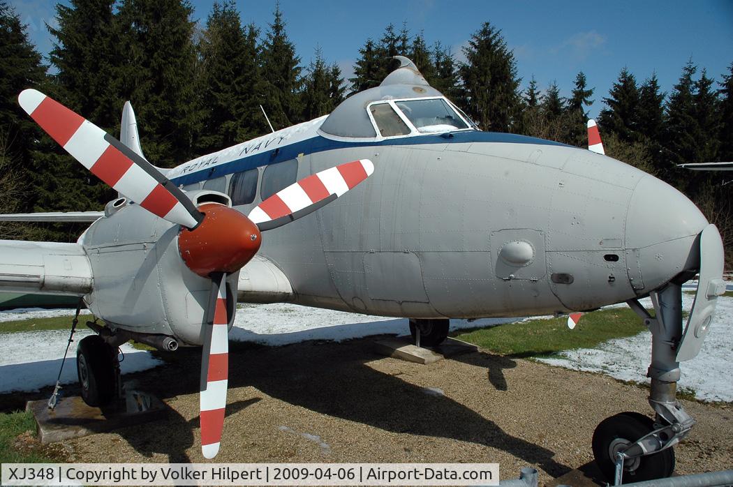XJ348, 1955 De Havilland DH-104 Sea Devon C.20 C/N 04406, at Hermeskeil