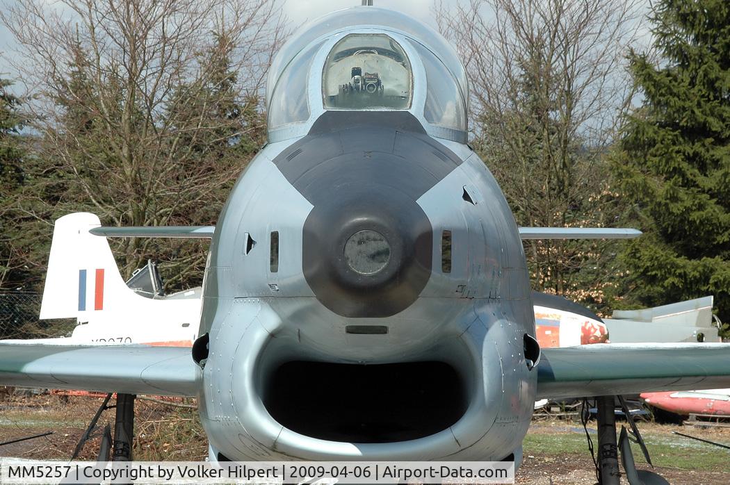 MM5257, Fiat G-91R/3 C/N 438, at Hermeskeil