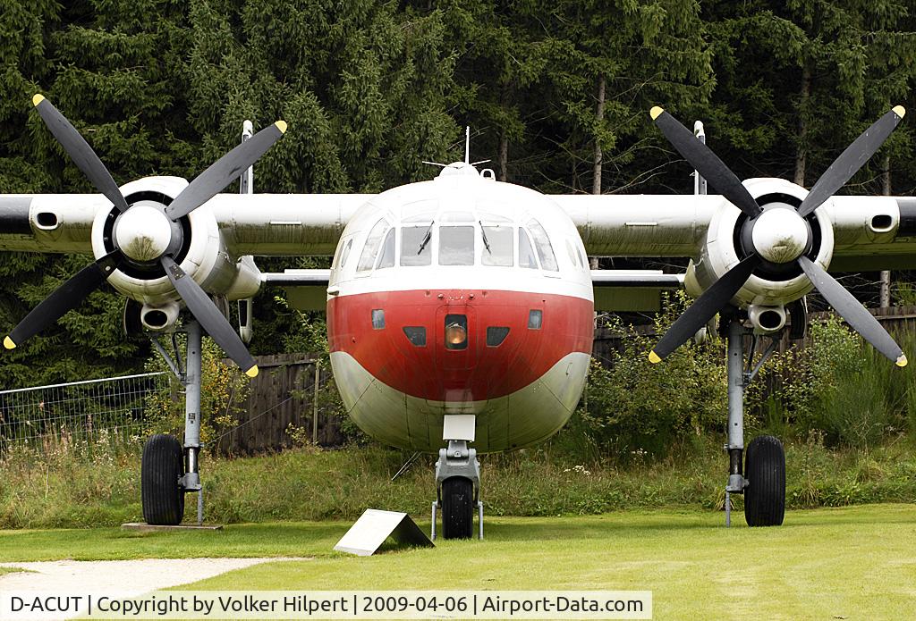 D-ACUT, Nord N-2501D Noratlas C/N 065, at Hermeskeil