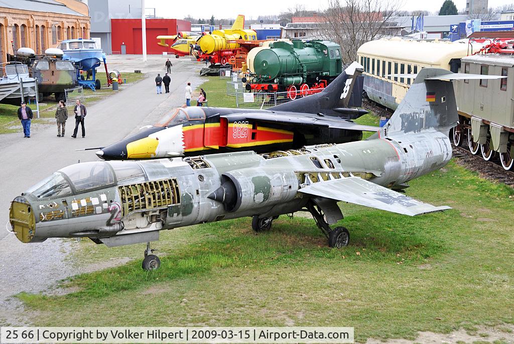 25 66, Lockheed F-104G Starfighter C/N 683-9012, at Speyer